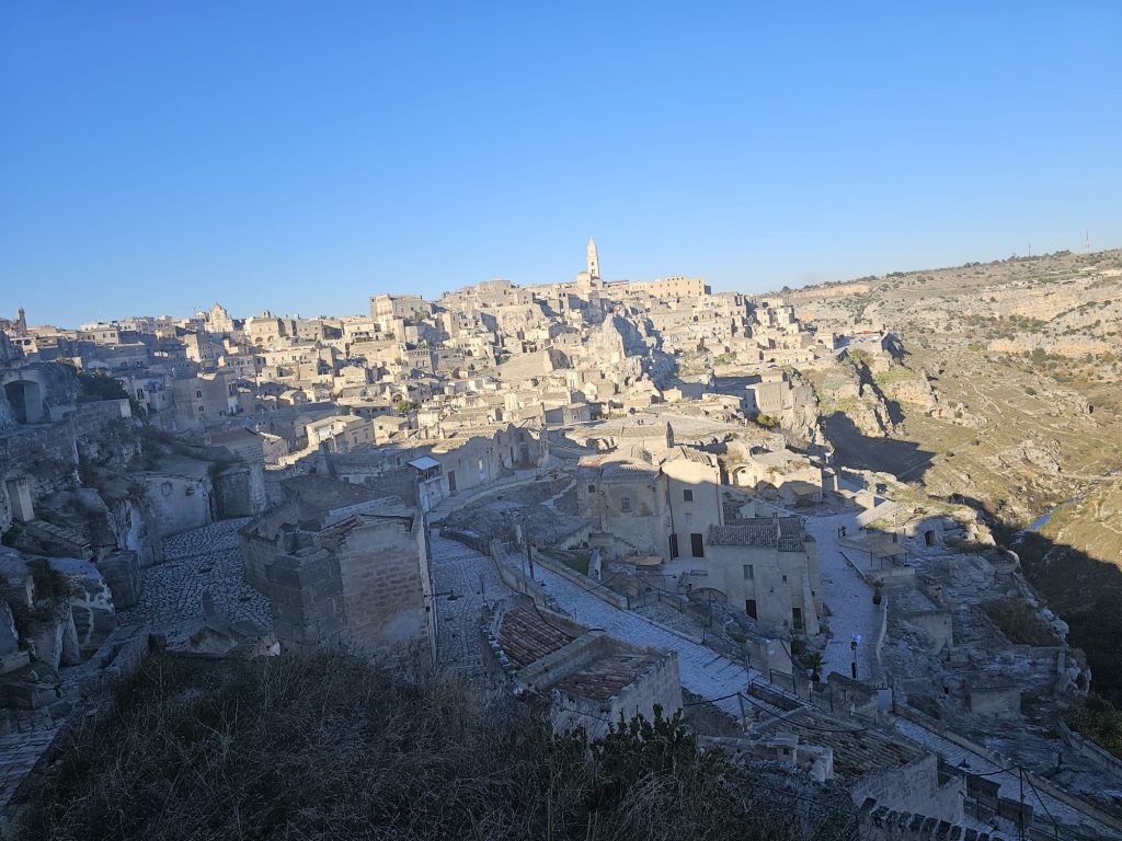 Positano to Matera with a private limo transfer