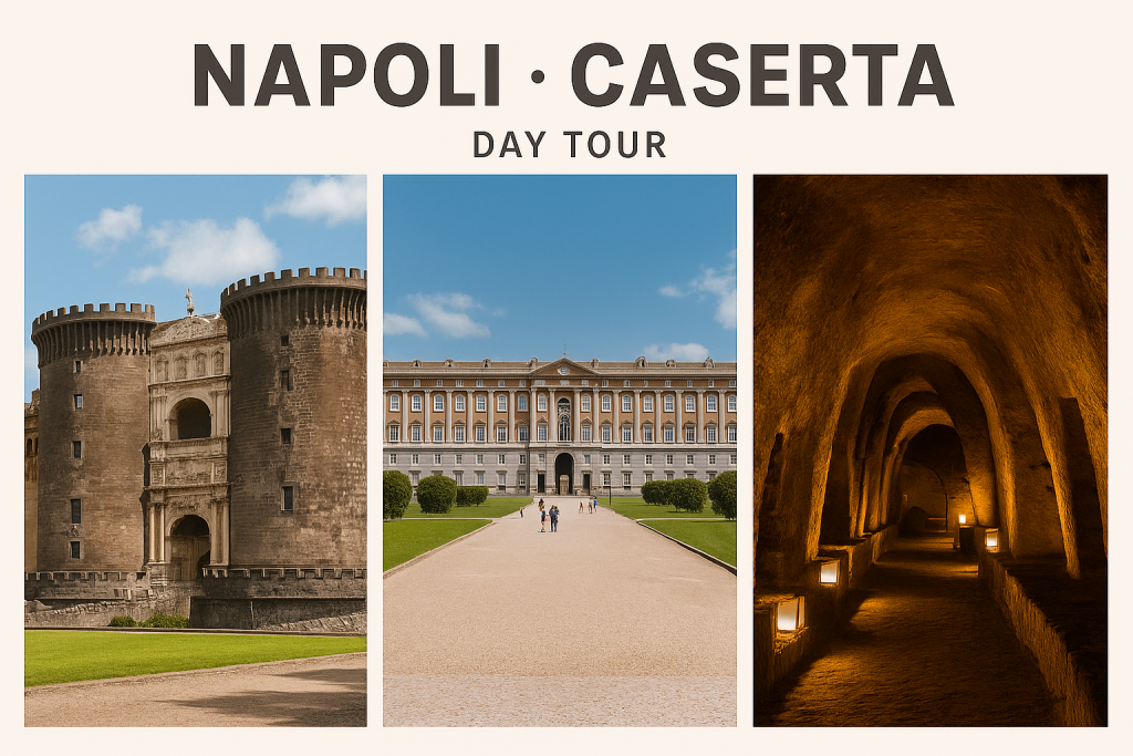 Visit the suggestive city of Naples and Caserta's royal palace